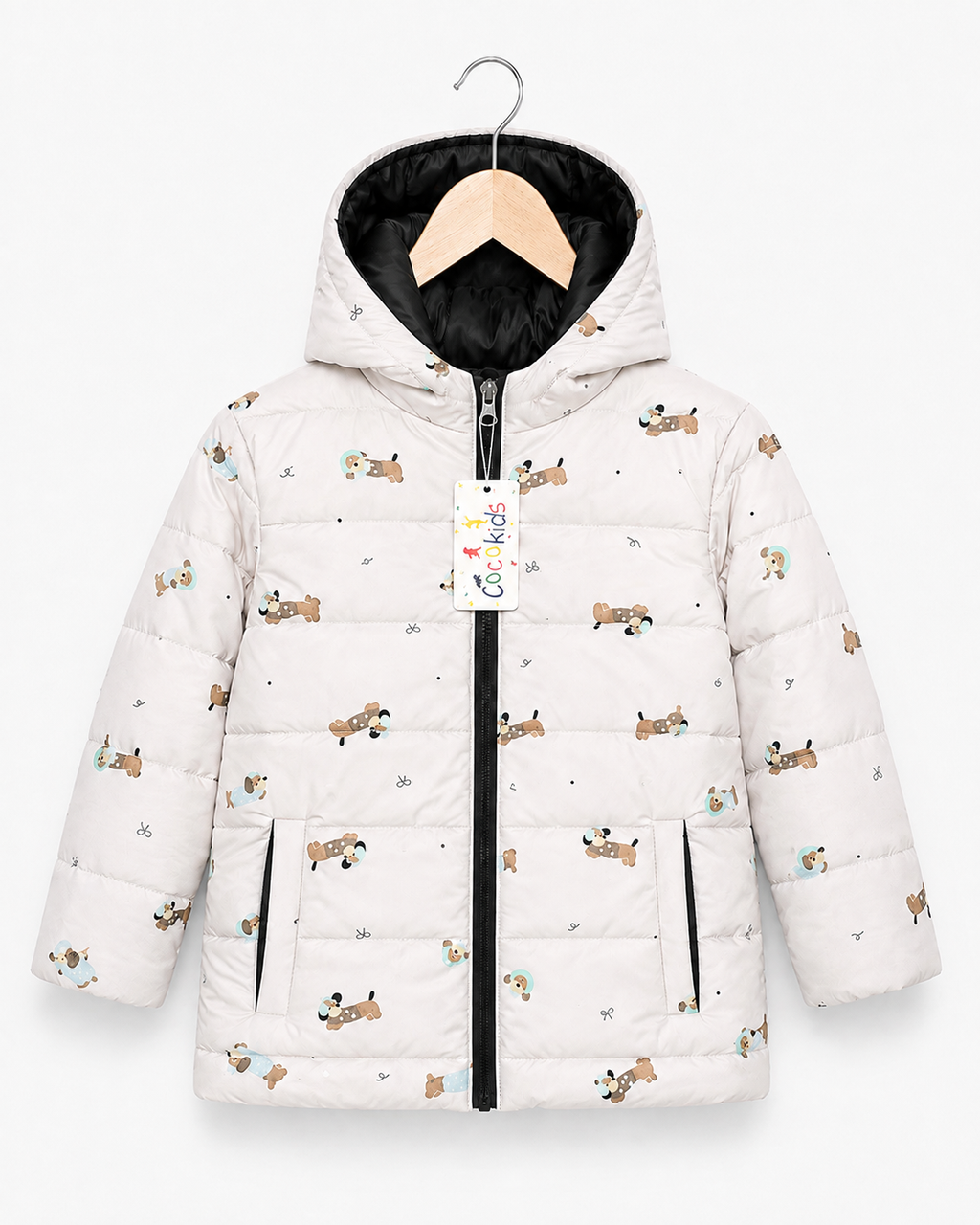 Full Sleeves Puffer Jacket Boys & Girls TD09-A