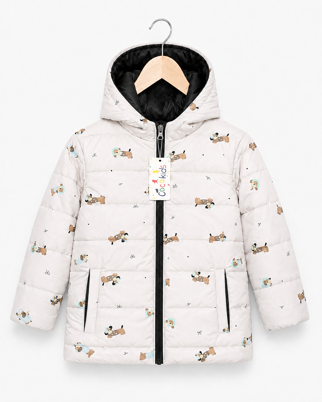 Full Sleeves Puffer Jacket Boys & Girls TD09-A