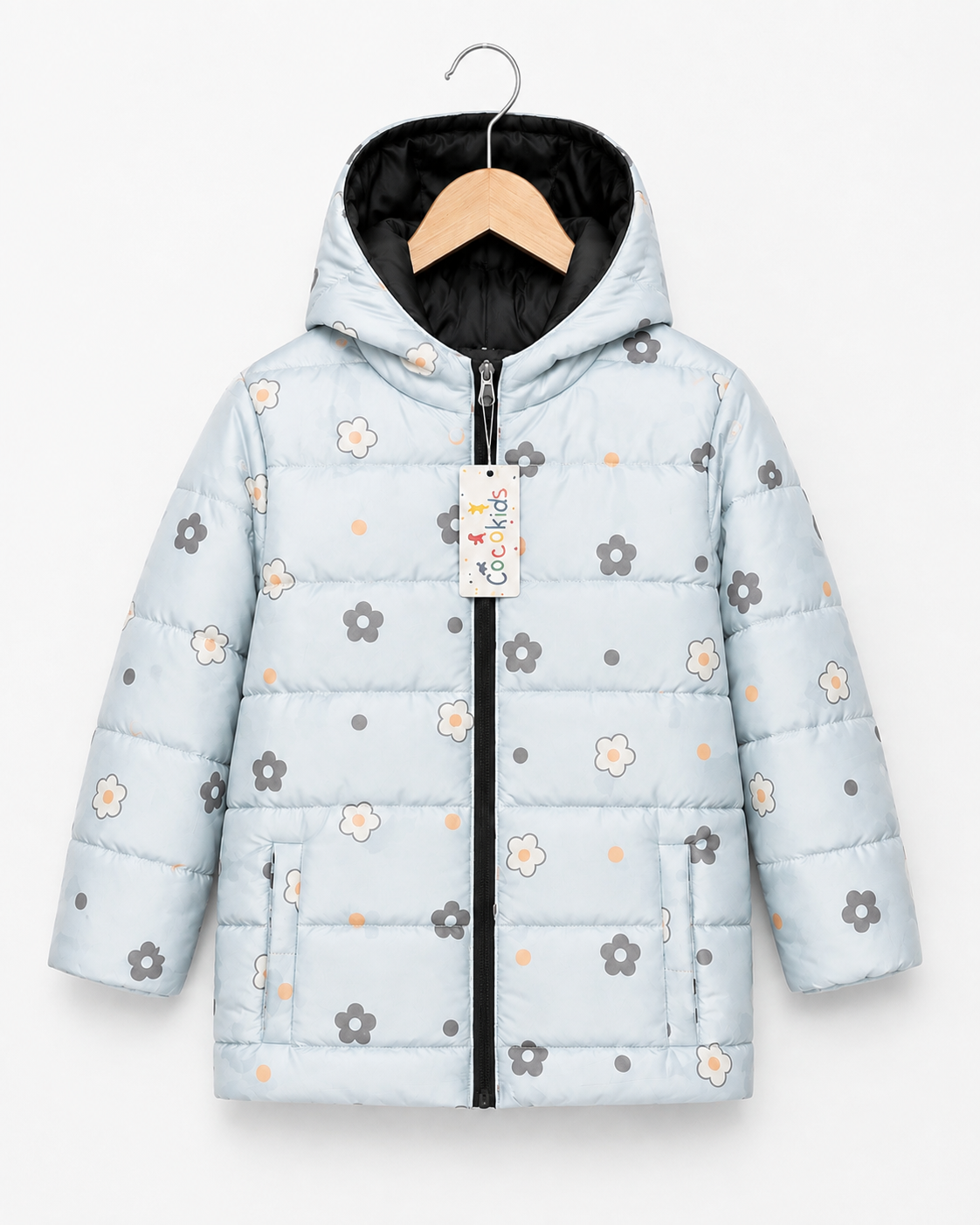 Full Sleeves Puffer Jacket Boys & Girls TD12-A