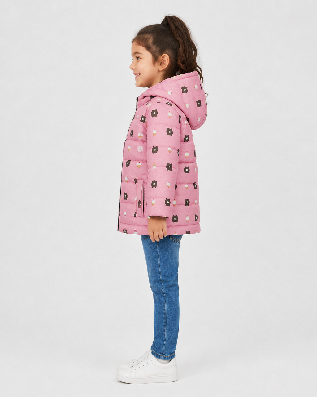 Full Sleeves Puffer Jacket Boys & Girls TD02-A