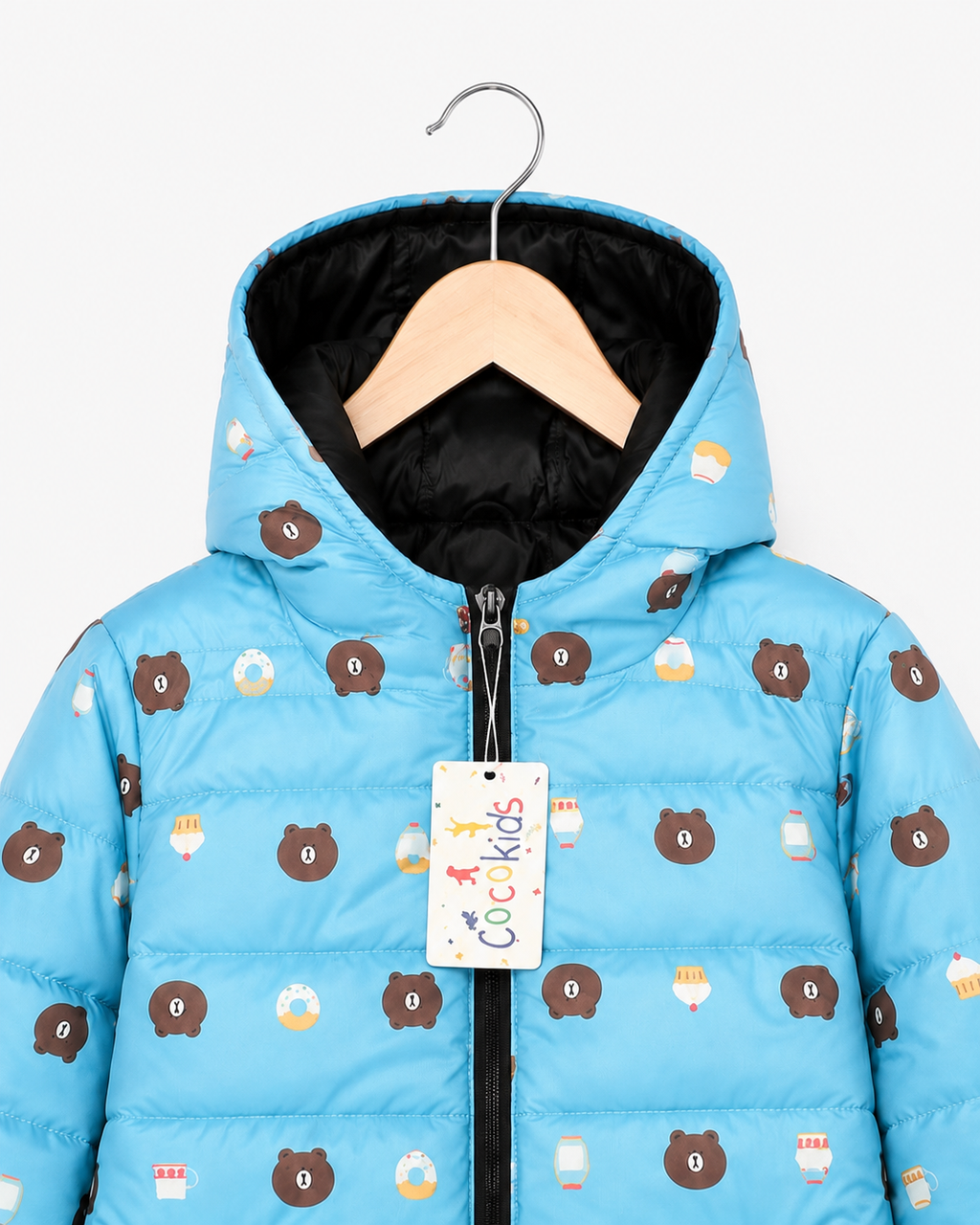 Full Sleeves Puffer Jacket Boys & Girls TD03-A