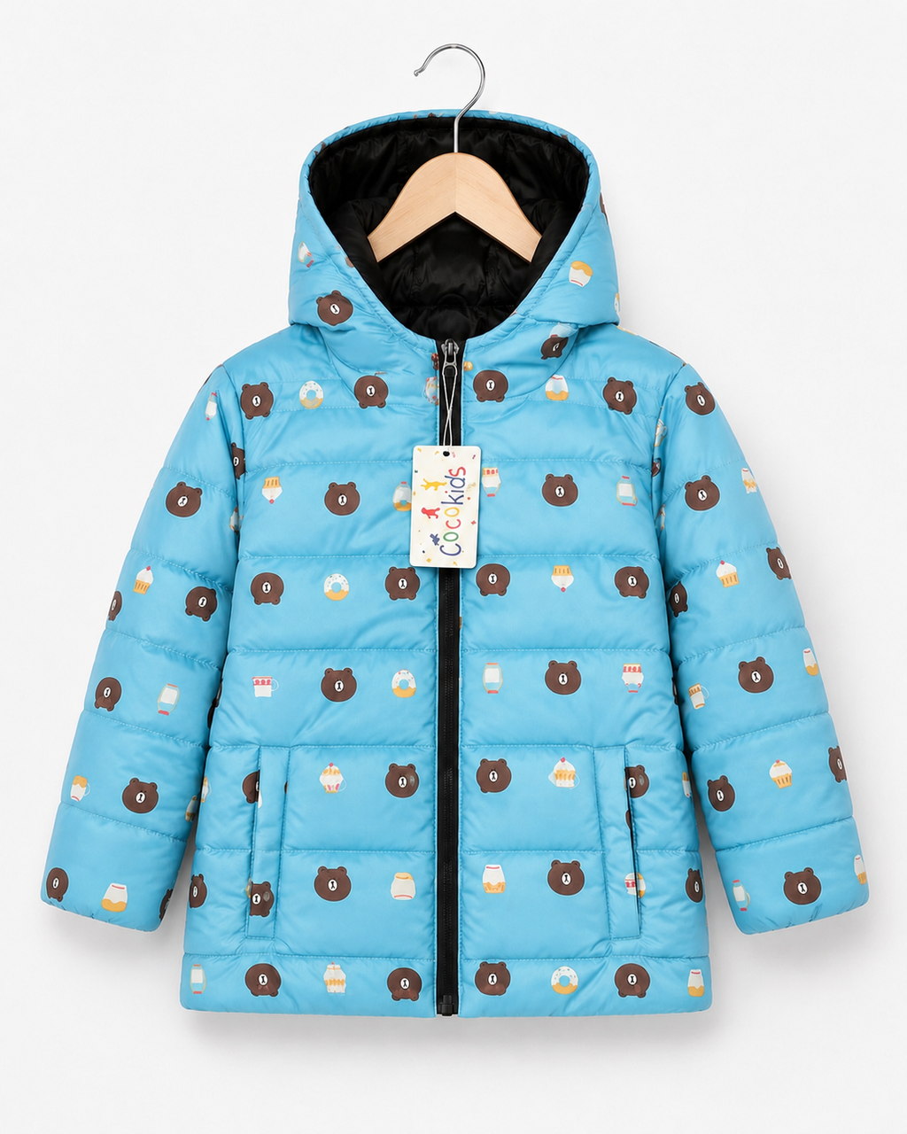 Full Sleeves Puffer Jacket Boys & Girls TD03-A