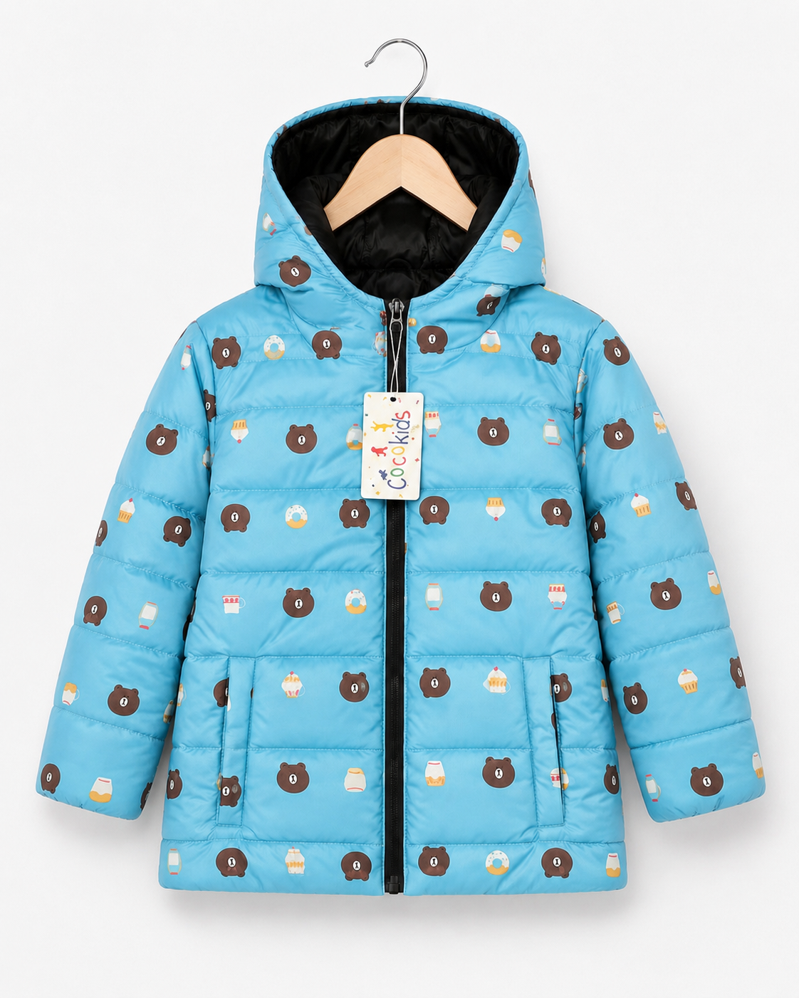 Full Sleeves Puffer Jacket Boys & Girls TD03-A