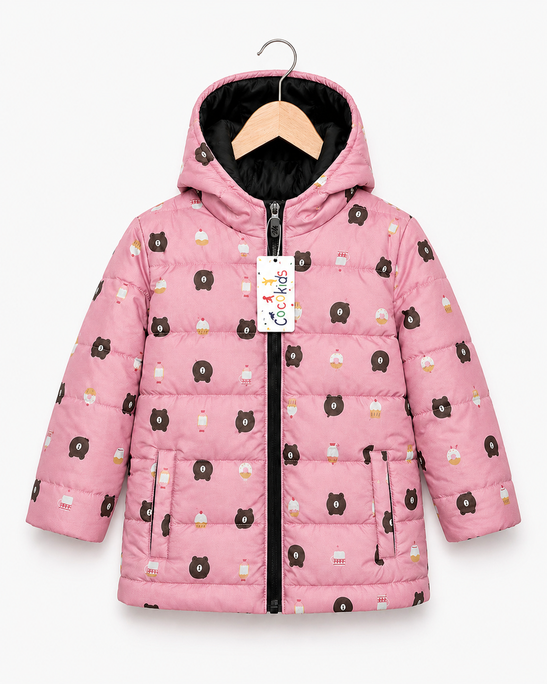 Full Sleeves Puffer Jacket Boys & Girls TD02-A