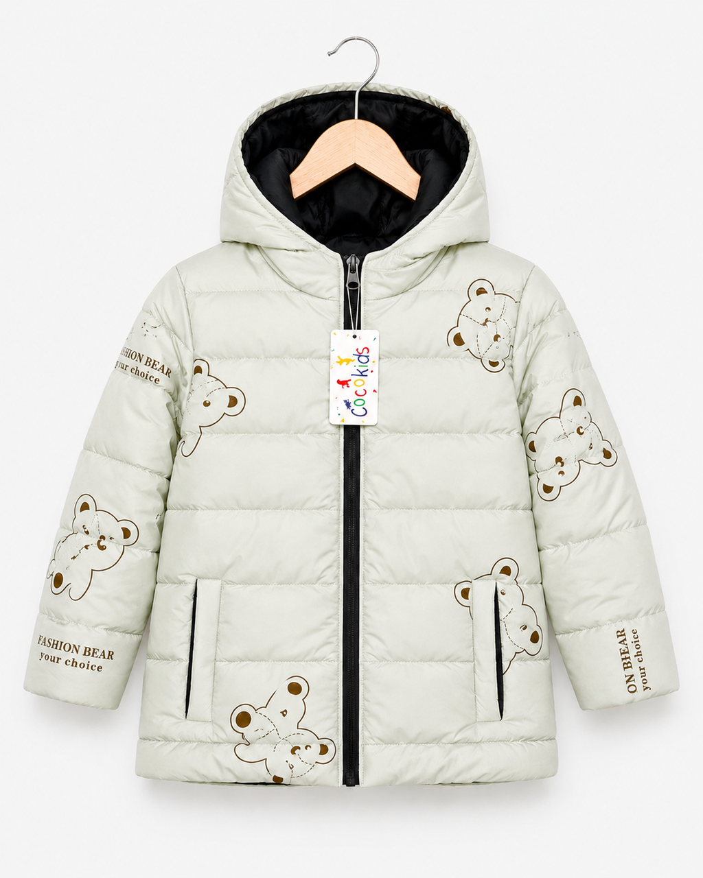 Full Sleeves Puffer Jacket Boys & Girls TD07-A