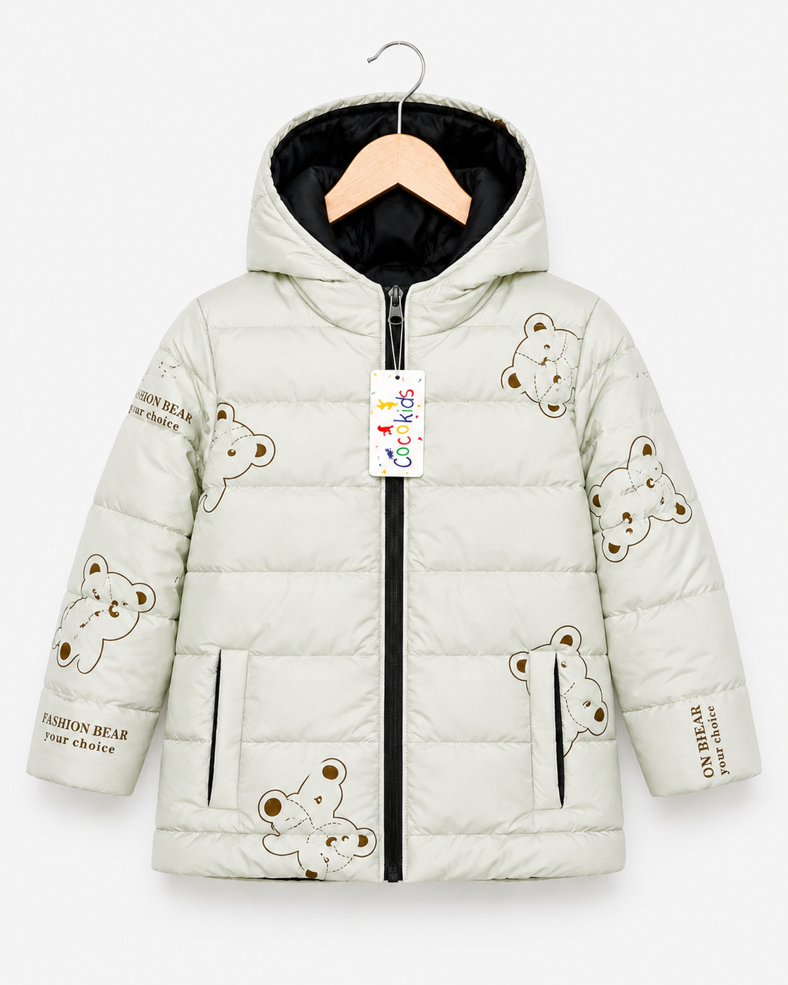 Full Sleeves Puffer Jacket Boys & Girls TD07-A