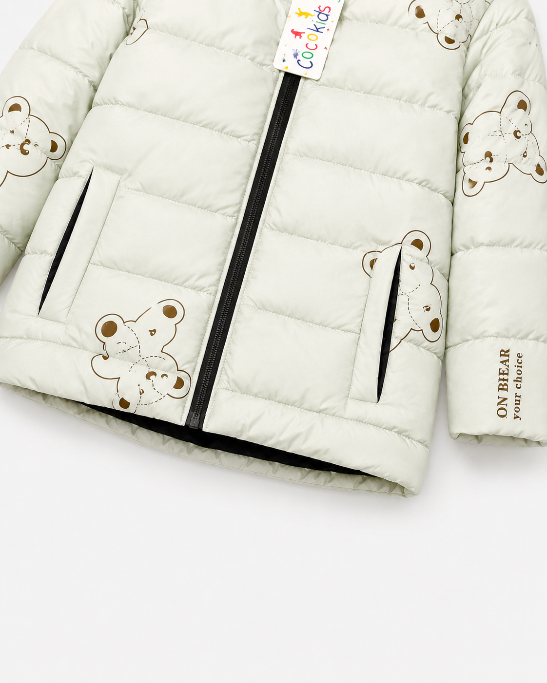 Full Sleeves Puffer Jacket Boys & Girls TD07-A