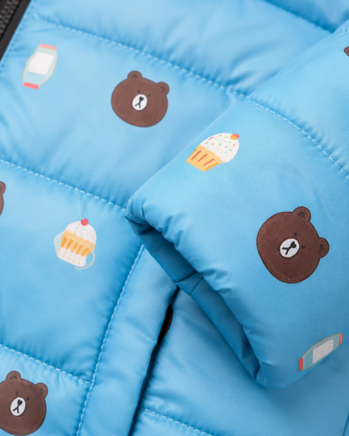 Full Sleeves Puffer Jacket Boys & Girls TD03-A