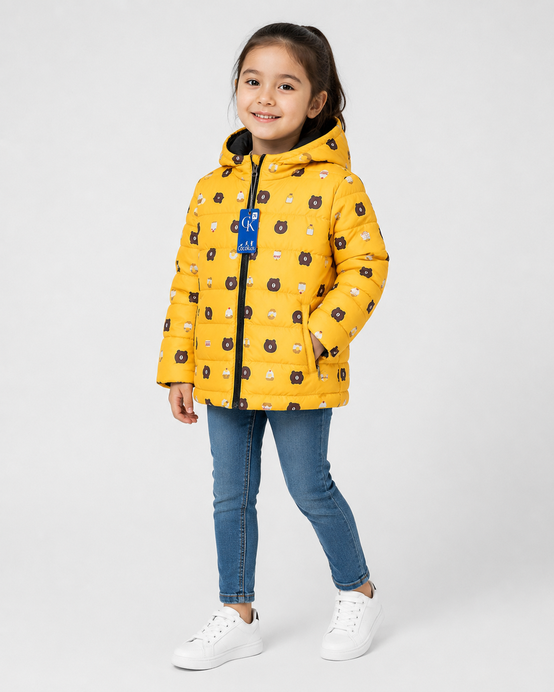 Full Sleeves Puffer Jacket Boys & Girls TD01-A