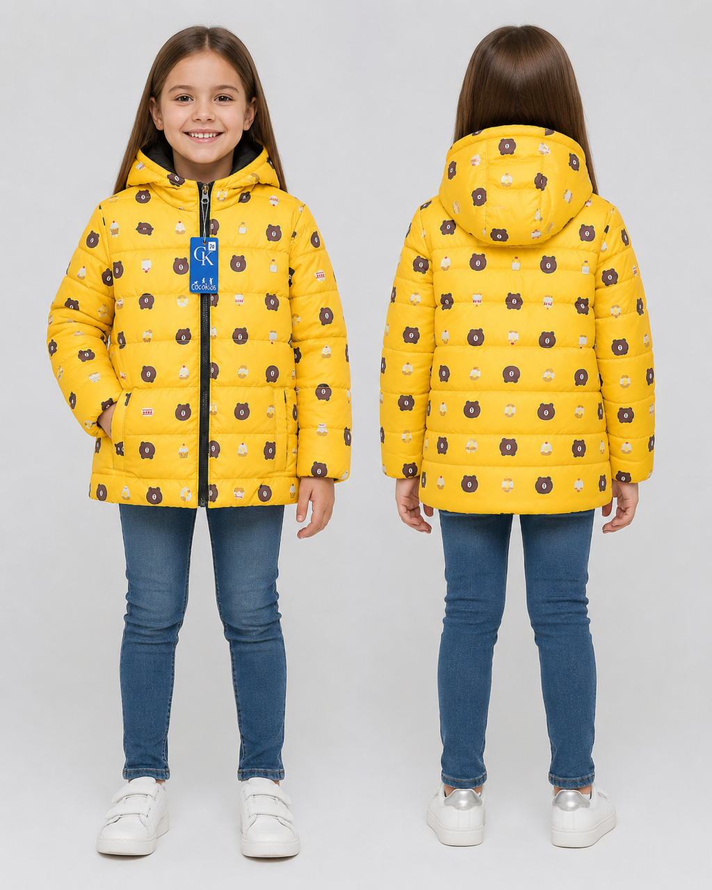 Full Sleeves Puffer Jacket Boys & Girls TD01-A