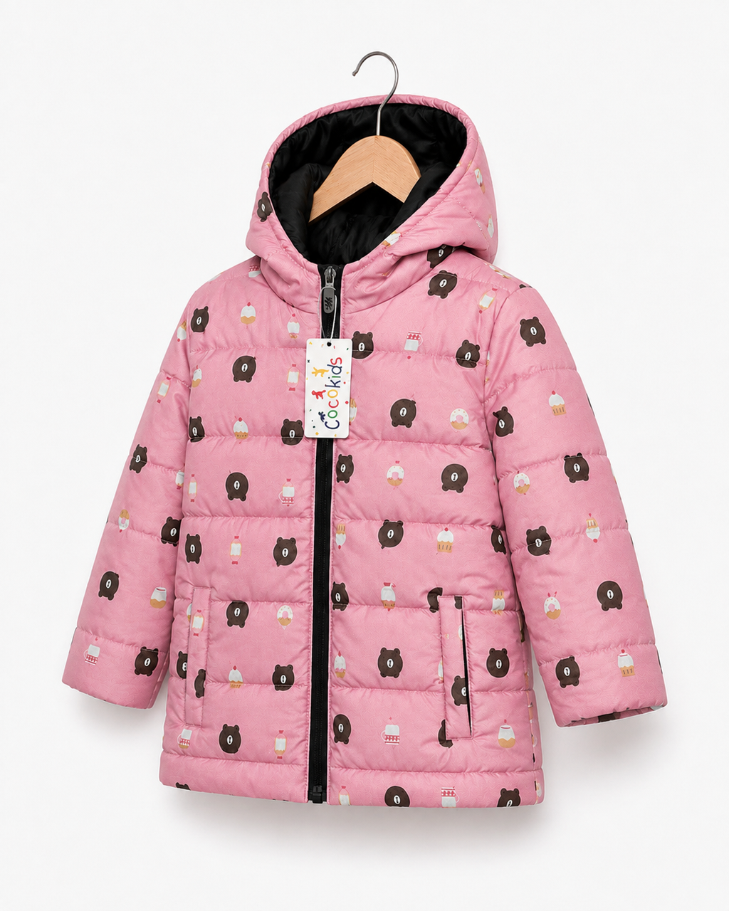 Full Sleeves Puffer Jacket Boys & Girls TD02-A