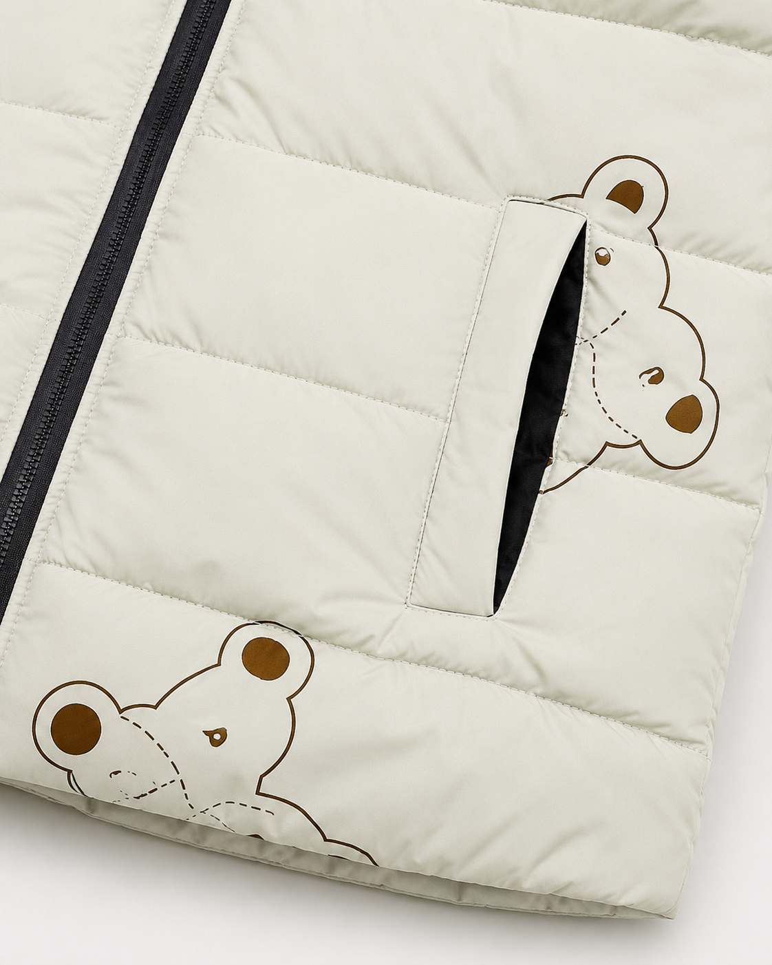 Full Sleeves Puffer Jacket Boys & Girls TD07-A