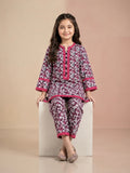 Girls Printed Cotton 2 Piece Suit