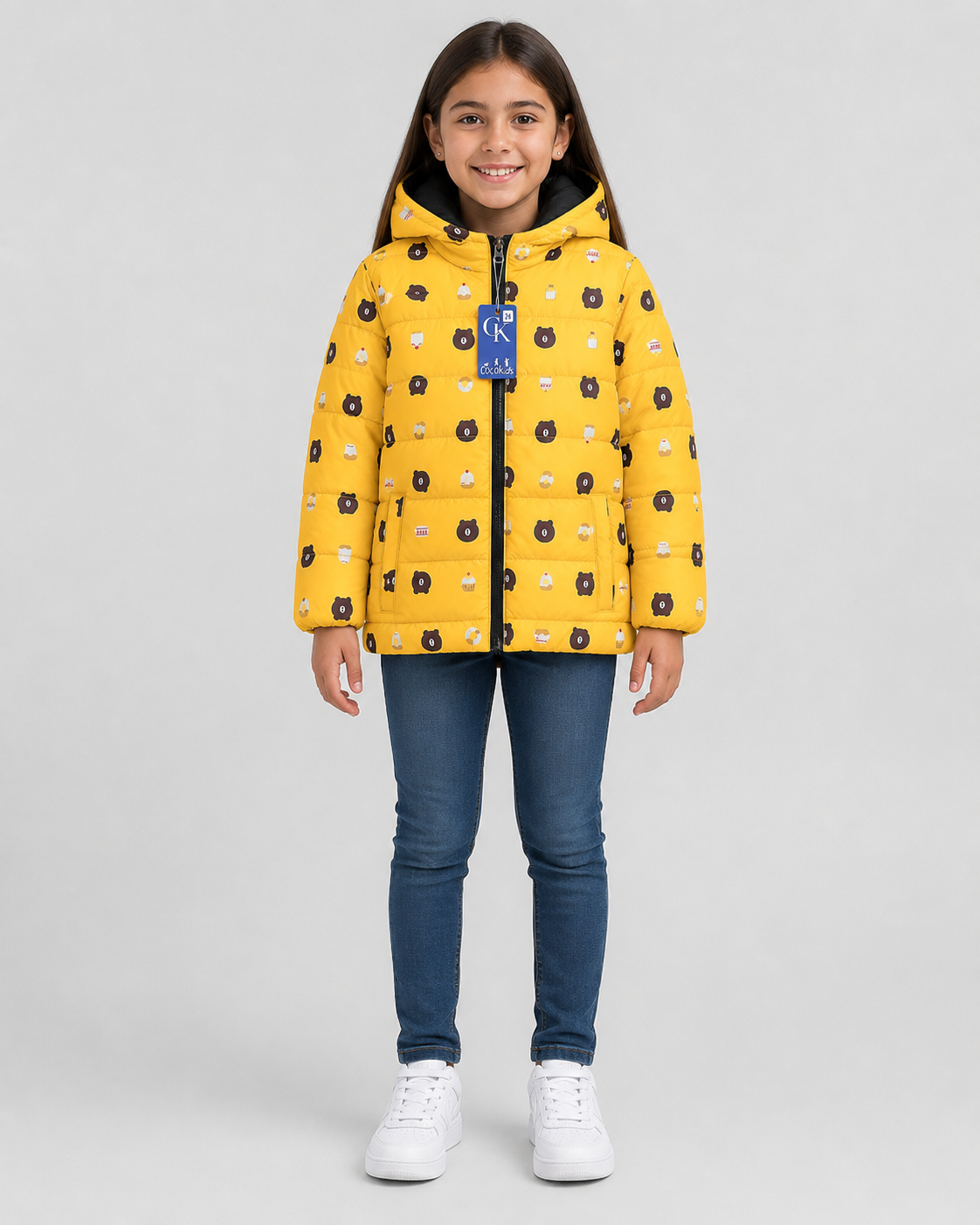 Full Sleeves Puffer Jacket Boys & Girls TD01-A