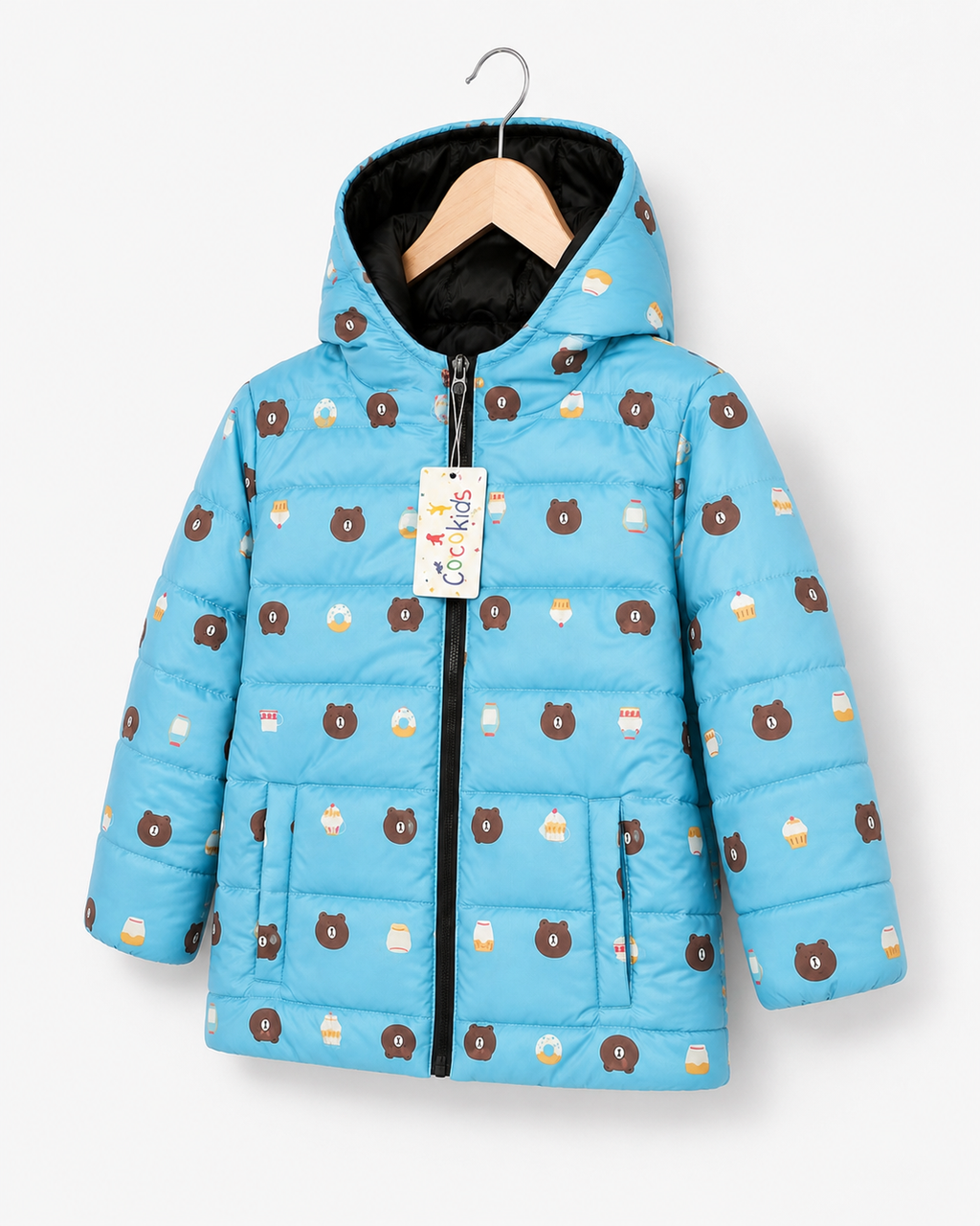 Full Sleeves Puffer Jacket Boys & Girls TD03-A