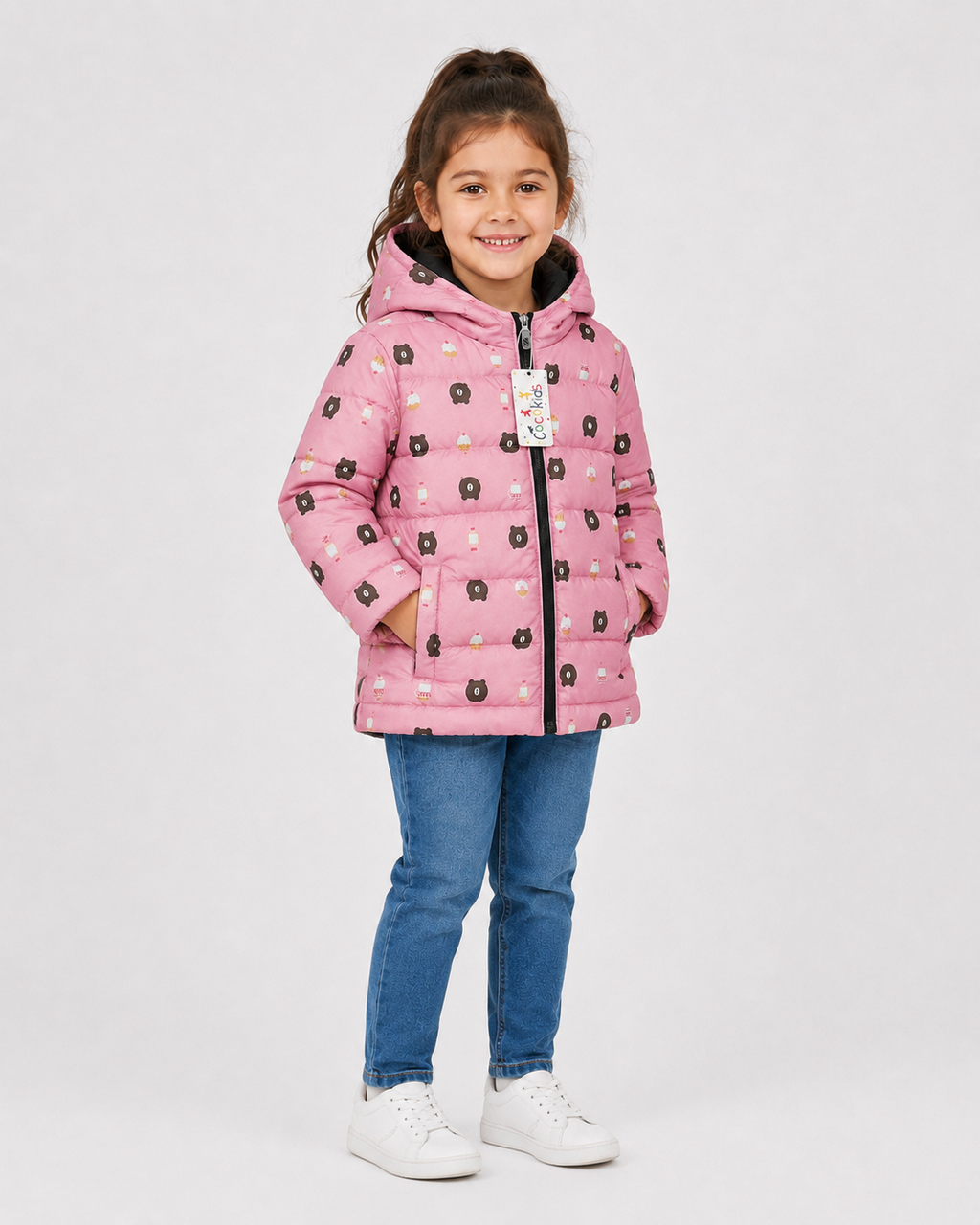 Full Sleeves Puffer Jacket Boys & Girls TD02-A